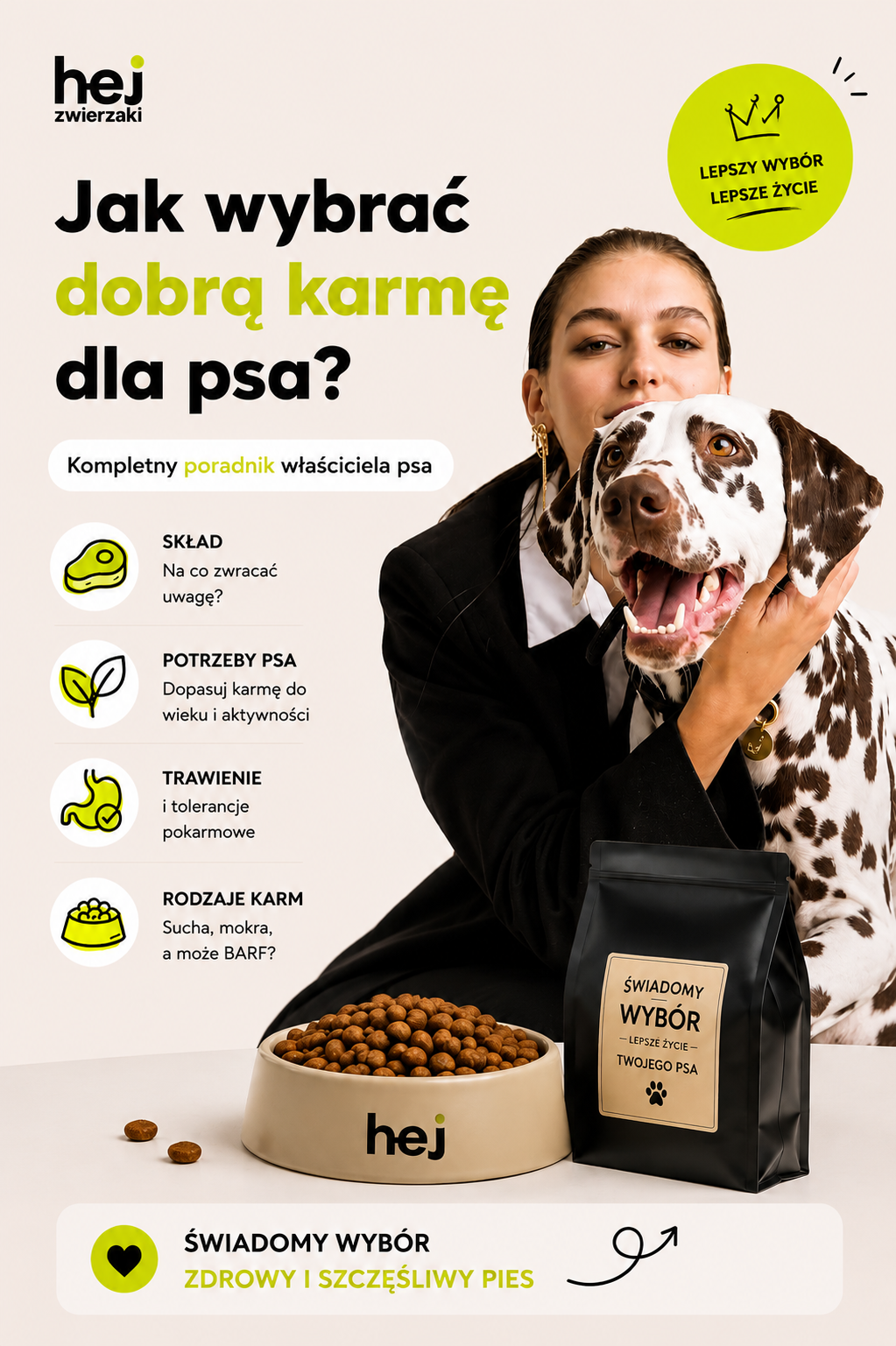 Jak wybrać dobrą karmę dla psa? Kompletny poradnik