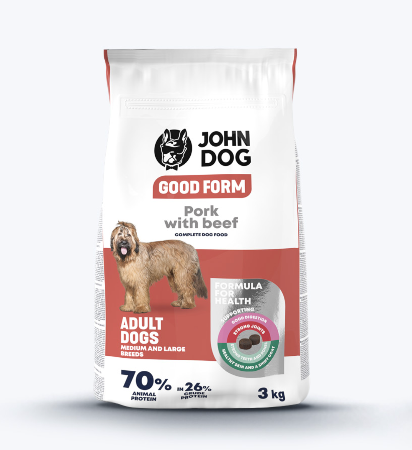 John Dog Good Form Cielęcina z Jagnięciną Karma Sucha dla Psa