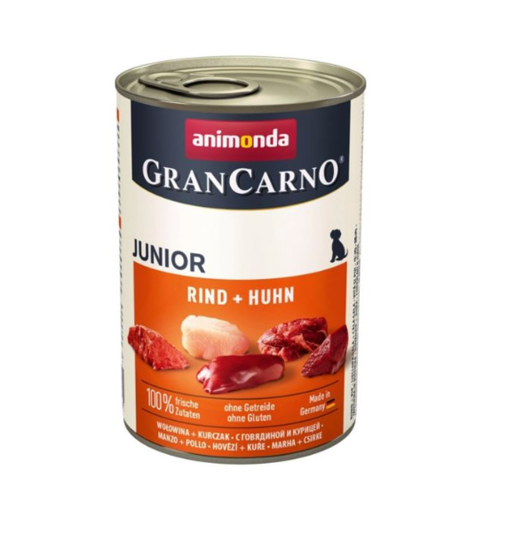 Animonda GranCarno Adult wołowina z kurczakiem karma dla psa 400g