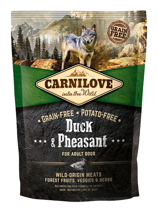 Carnilove Kaczka i Bażant Karma Sucha dla Psa 1,5 kg