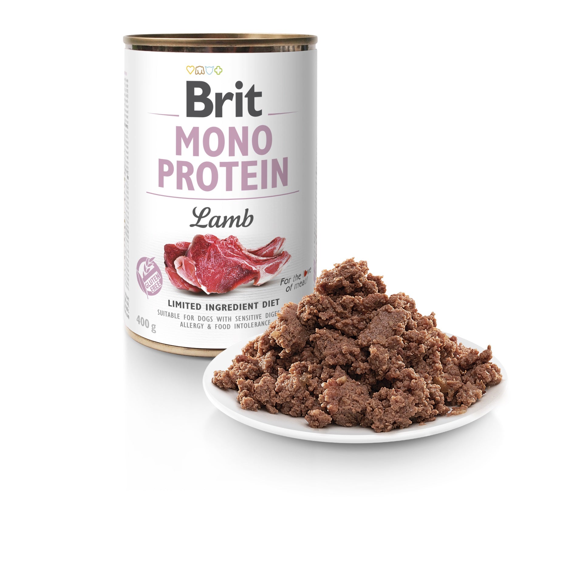 Brit Mono Protein, jagnięcina, 400 g