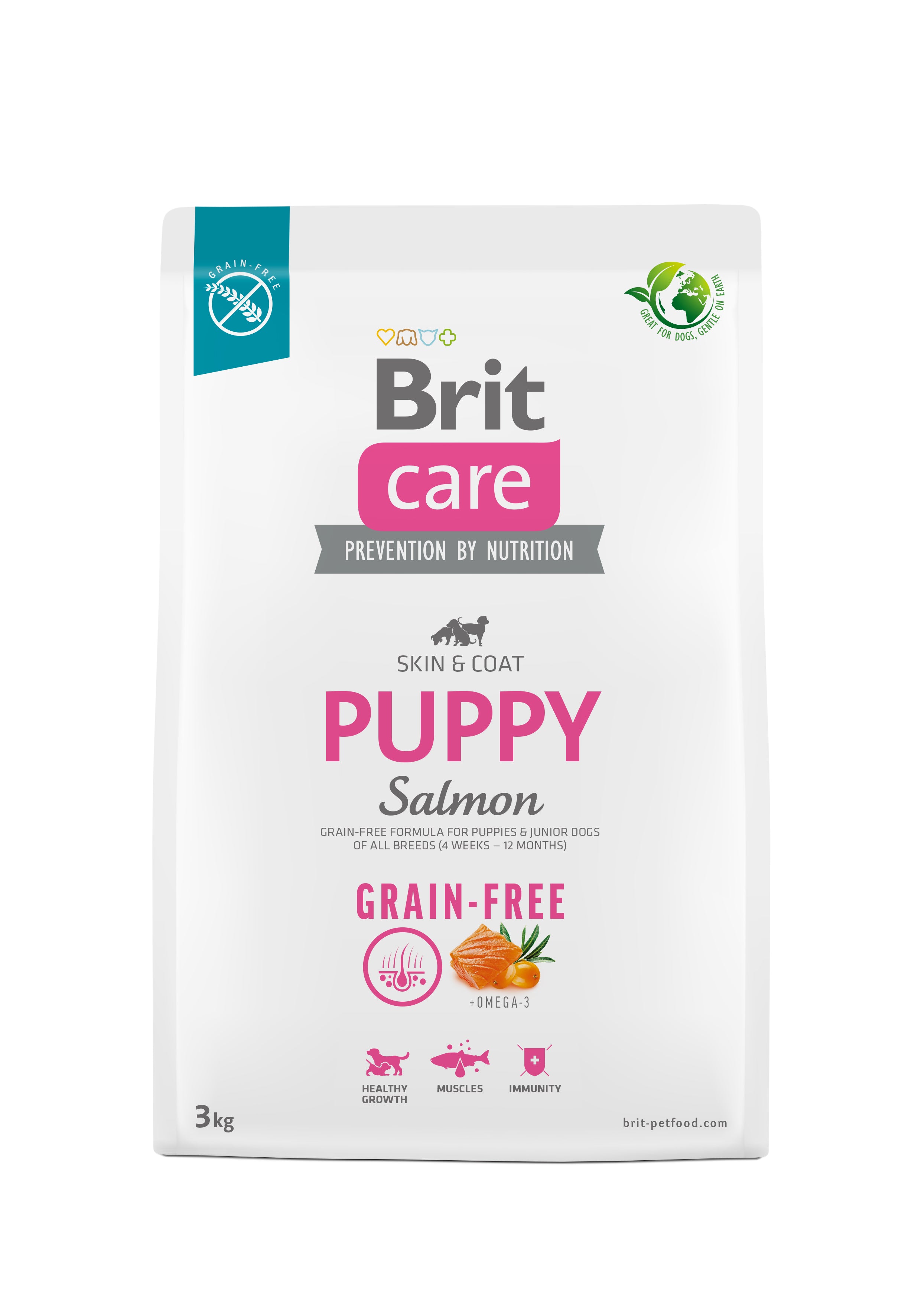 Brit Care Dog Grain-Free Puppy Łosoś i Ziemniaki