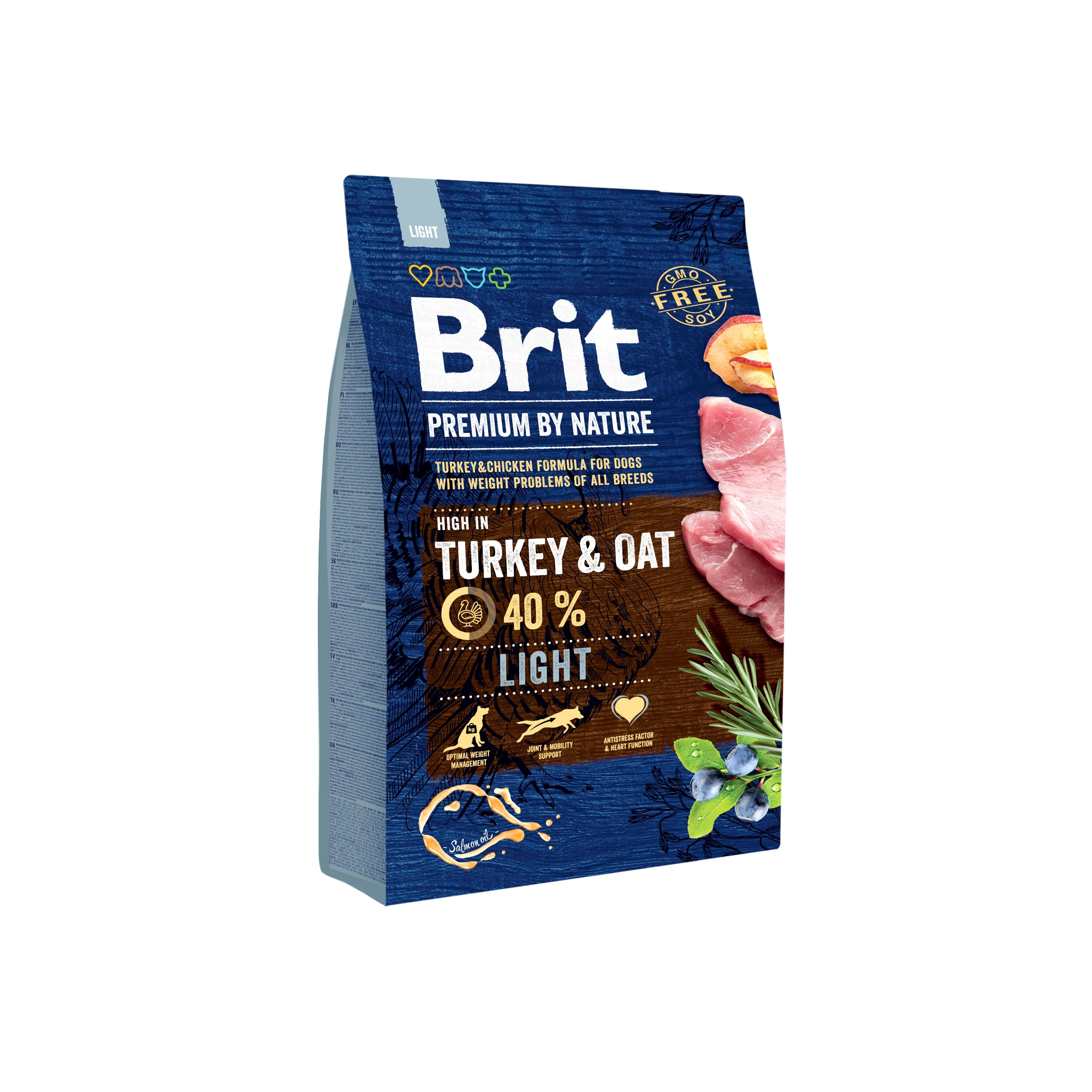 Brit Premium Light Indyk i Owies Karma dla Psa 3 kg