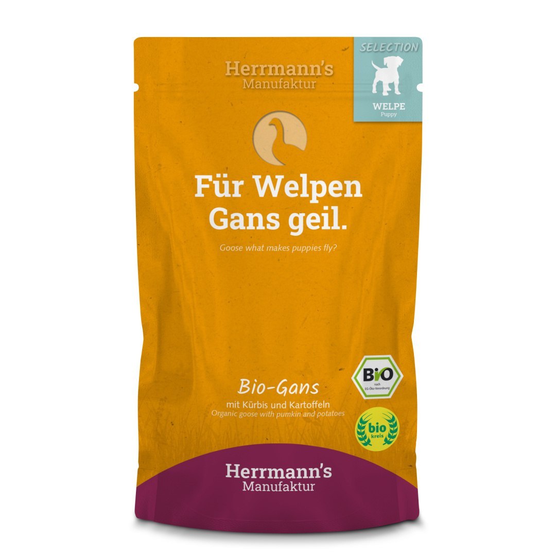 Herrmann’s Selection Kitten Bio Gans – karma mokra dla kociąt