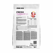 Karma sucha dla psa Indyk i wołowina John Dog Fresh 3kg