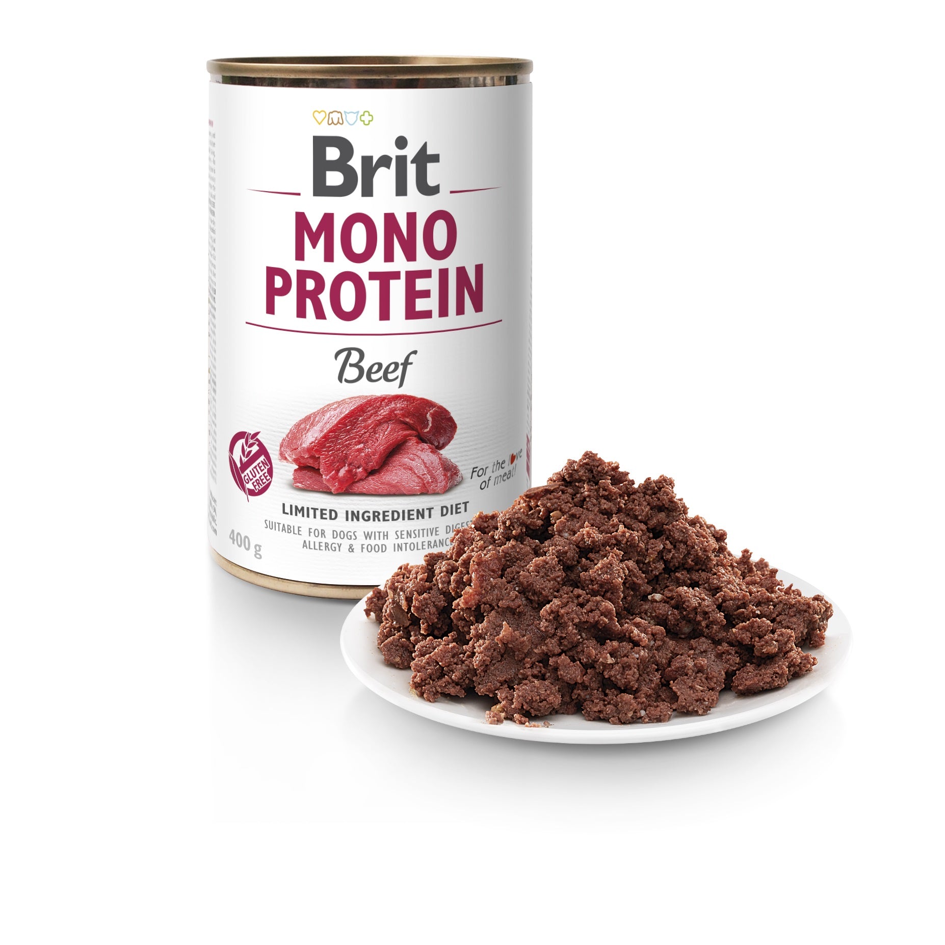 Brit Mono Protein Wołowina 400 g Karma Mokra dla Psów