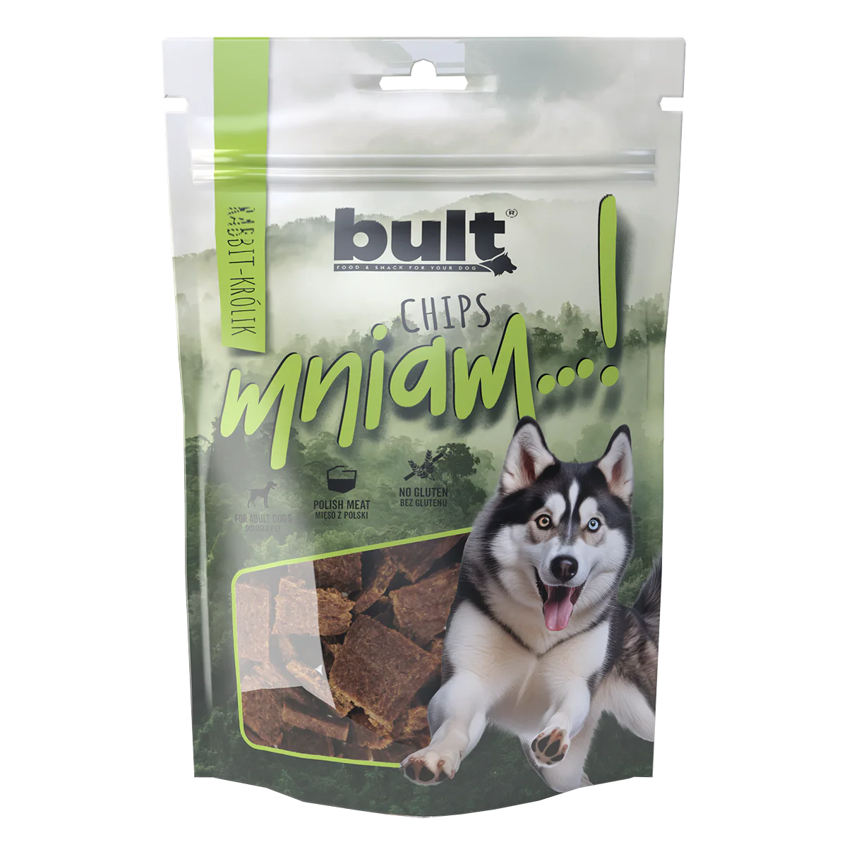 BULT Chipsy z królikiem dla psa naturalny przysmak 100g