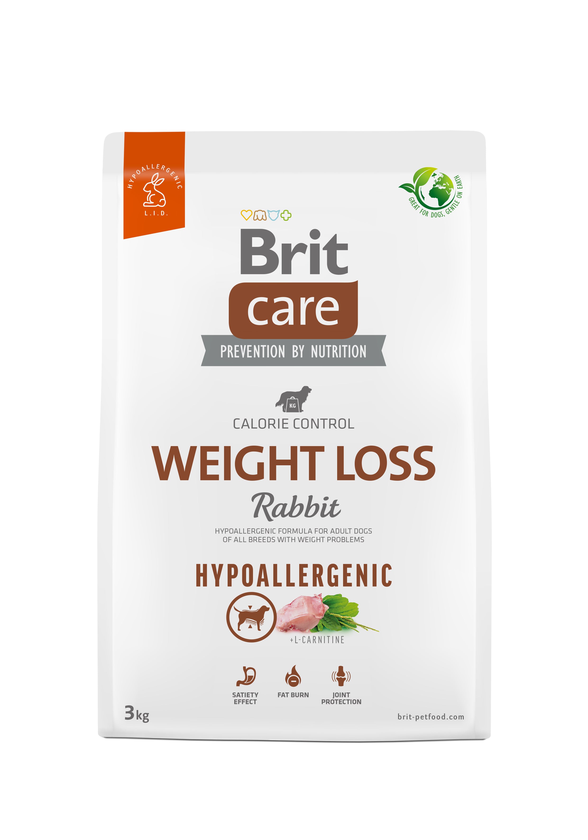 Brit Care Hypoallergenic Weight Loss Królik i Ryż