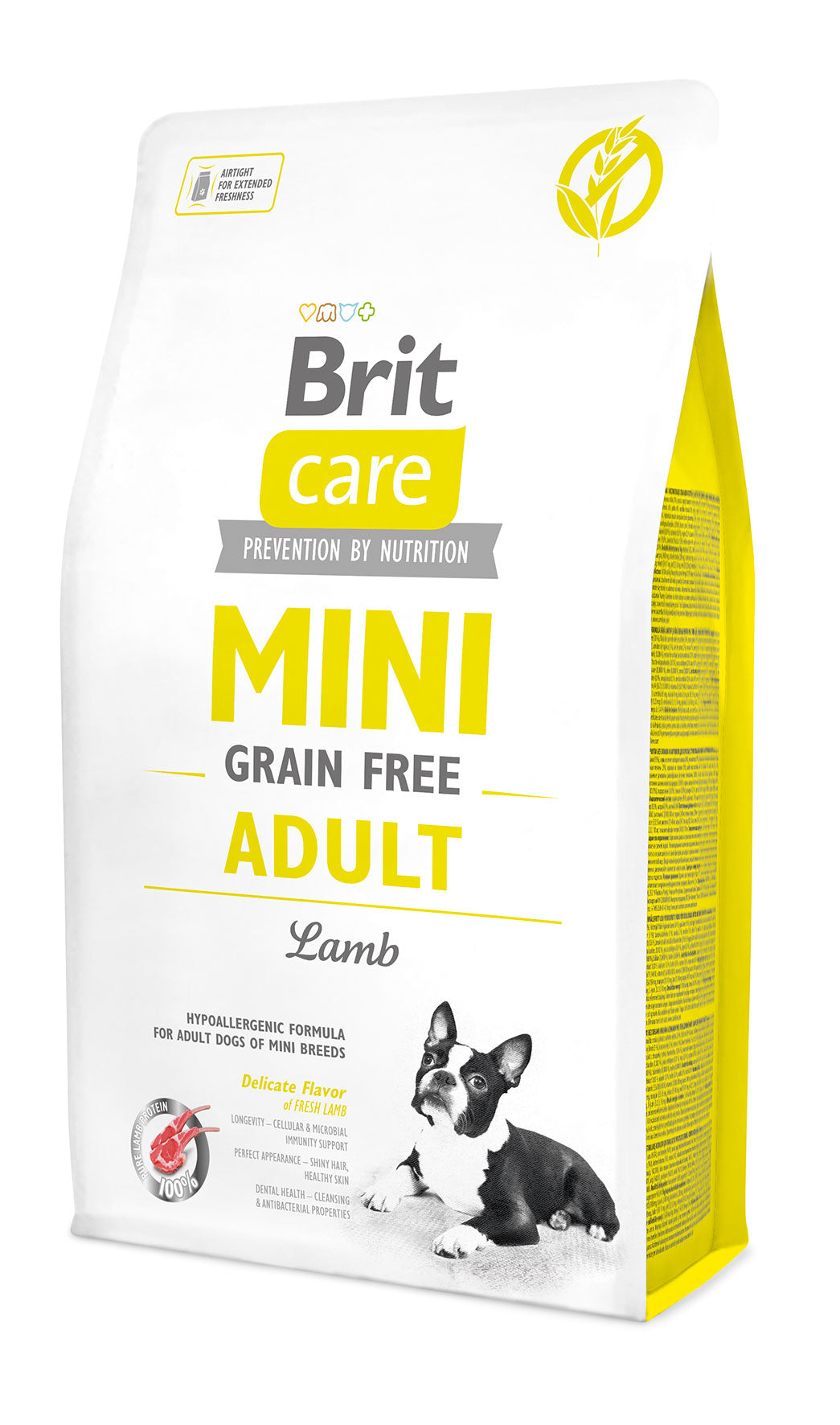 Brit Care Mini Grain-Free Adult, jagnięcina, 2 kg