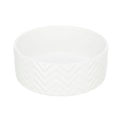 Miska ceramiczna dla psa i kota biała 0,9 l